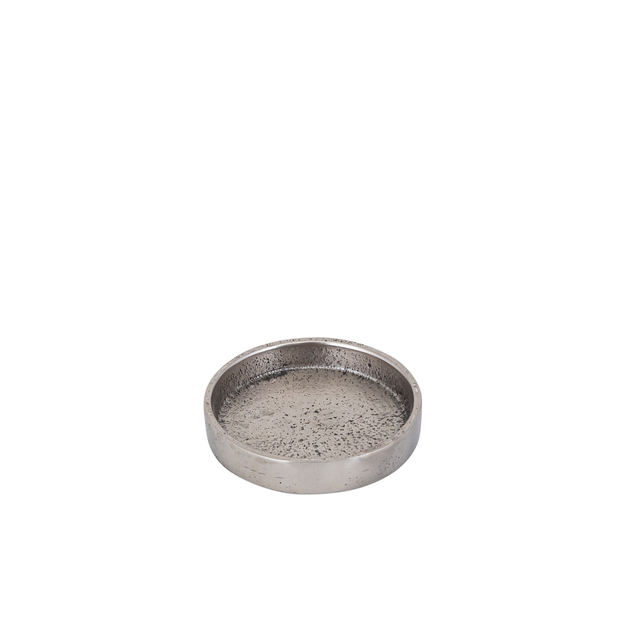 Naftali Gun Metal alu candle plate 5,5 candle dia