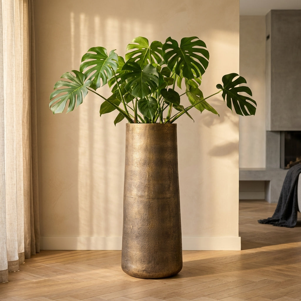Kardine Pot en métal - L (66x66x168 cm)