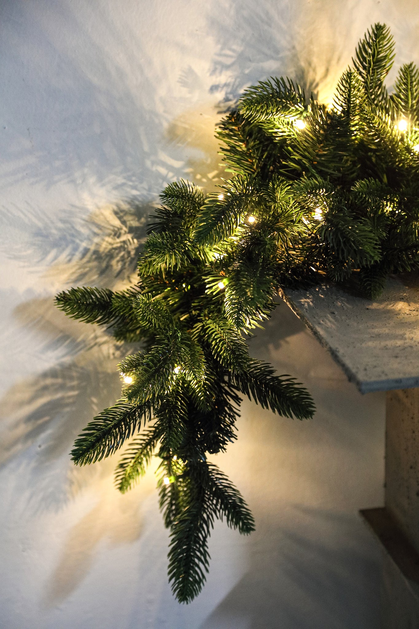 Melissa Green PVC and PE garland with lights
