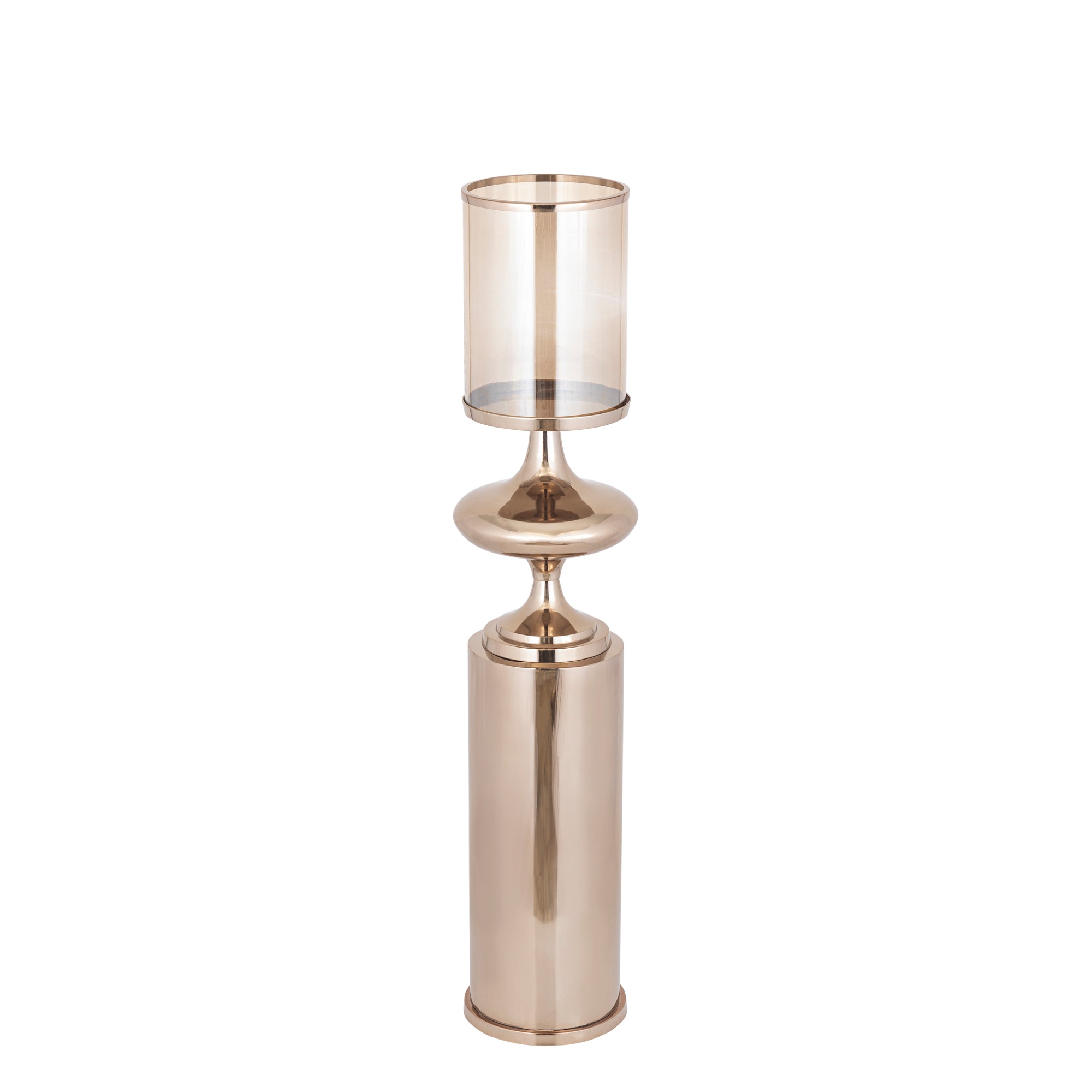 Rodire Bougeoirs en verre — Stainless Floor Stormlight - Bronze