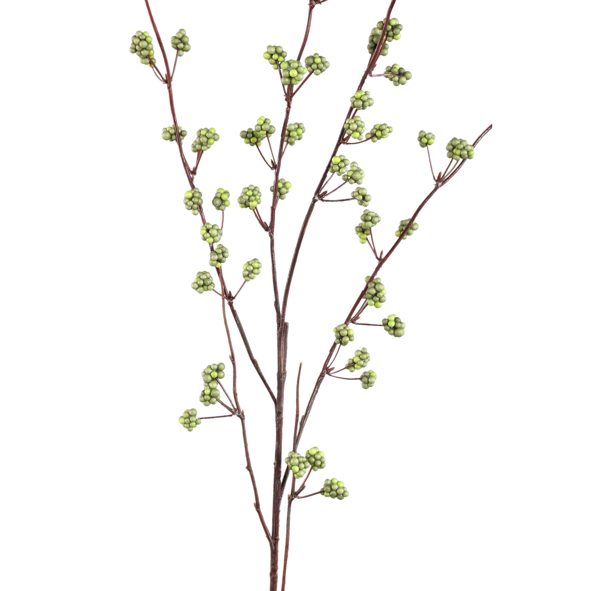 Berry Plant Green berry spray Vert — Branche artificielle — vue 2 | Häus