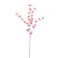 Branche artificielle Baie — Rouge