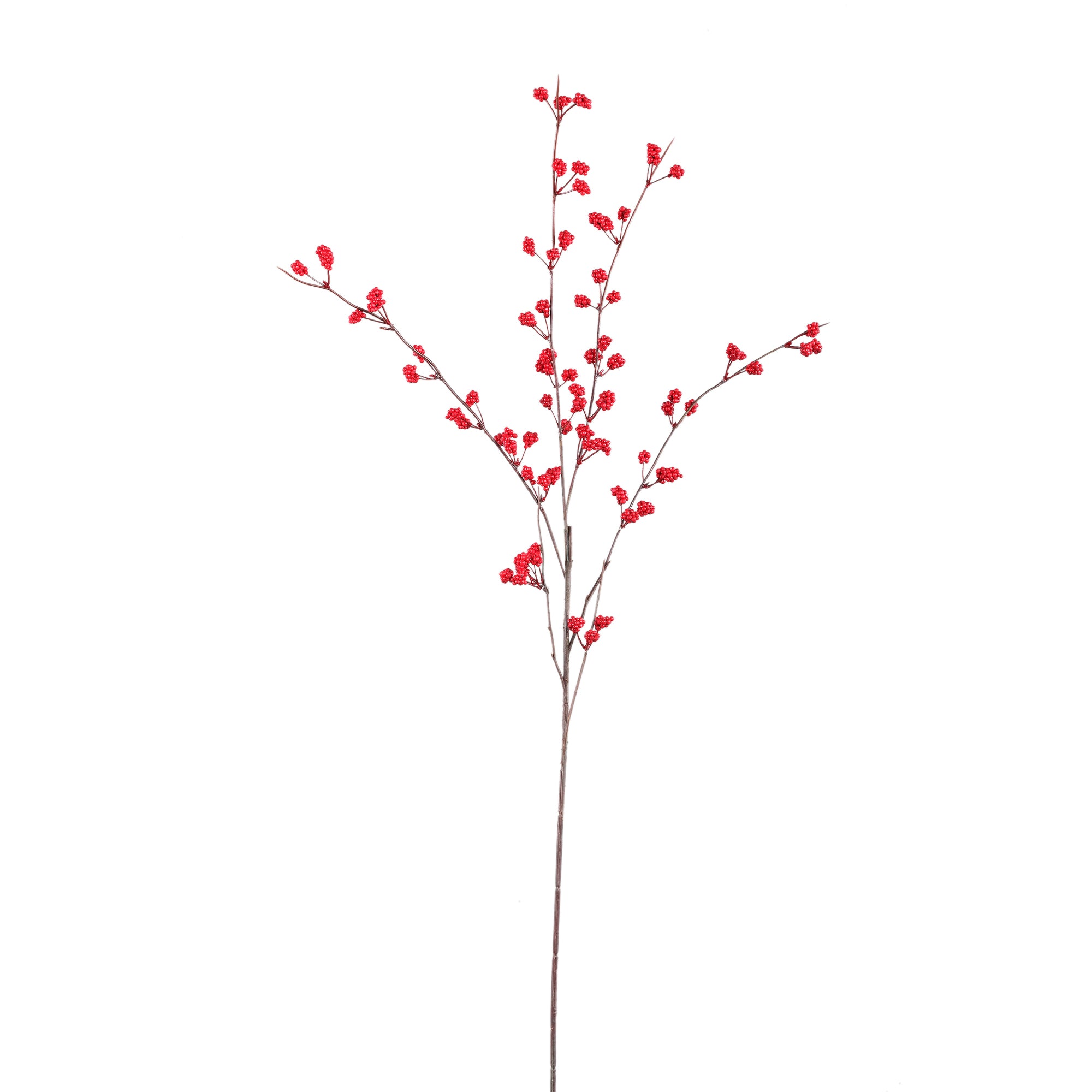 Berry Plant Red berry spray Rouge — Branche artificielle — Branche artificielle design premium | Häus