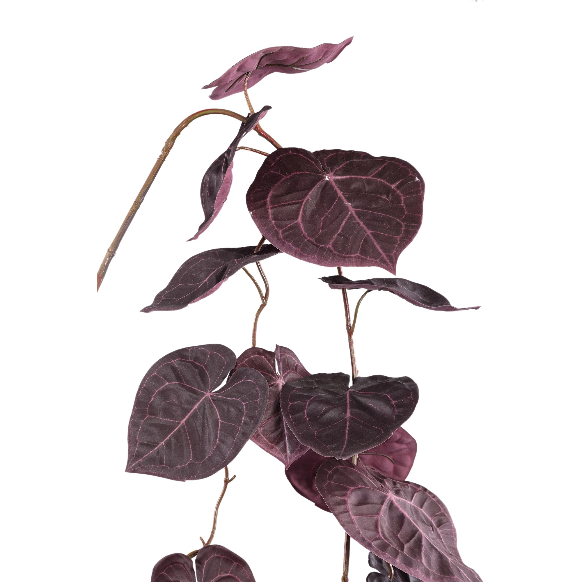 Leaves Plant Purple anthurium hanging spray Violet — Feuille artificielle — vue 2 | Häus