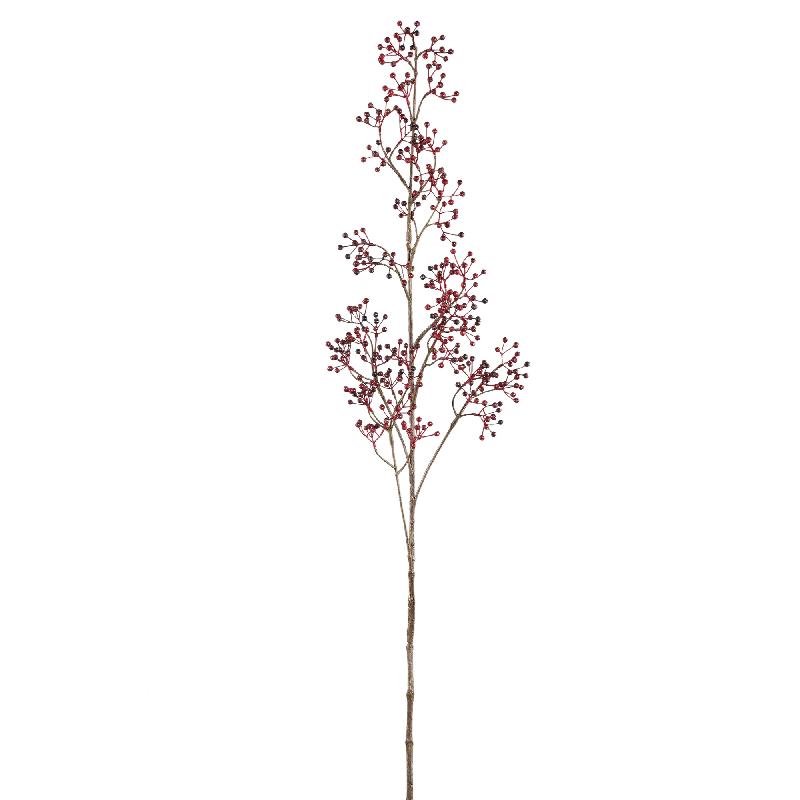 Berry Plant Burgundy berry hanging spray Bordeaux — Branche artificielle — vue 3 | Häus