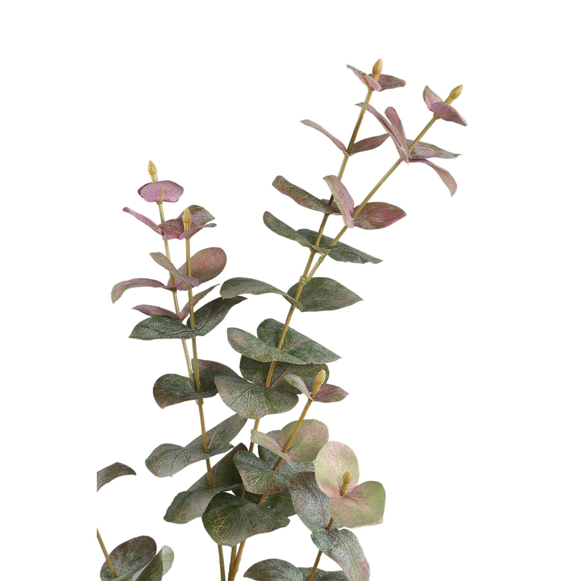 Leaves Plant Green eucalyptus spray pink top Vert — Feuille artificielle — vue 2 | Häus