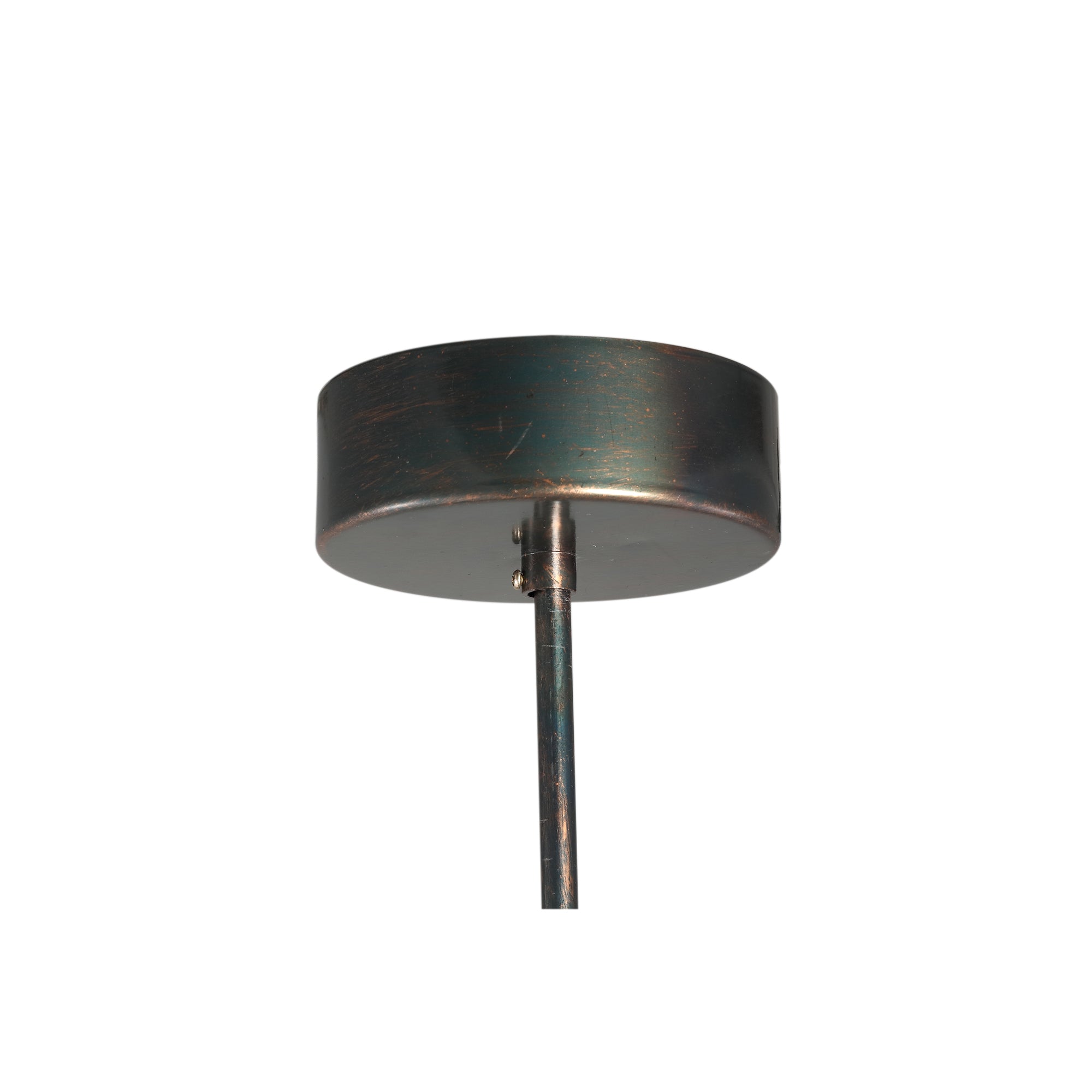 Jaye Lustres en fer — Hanging Lamp Circle Pattern Small - Noir