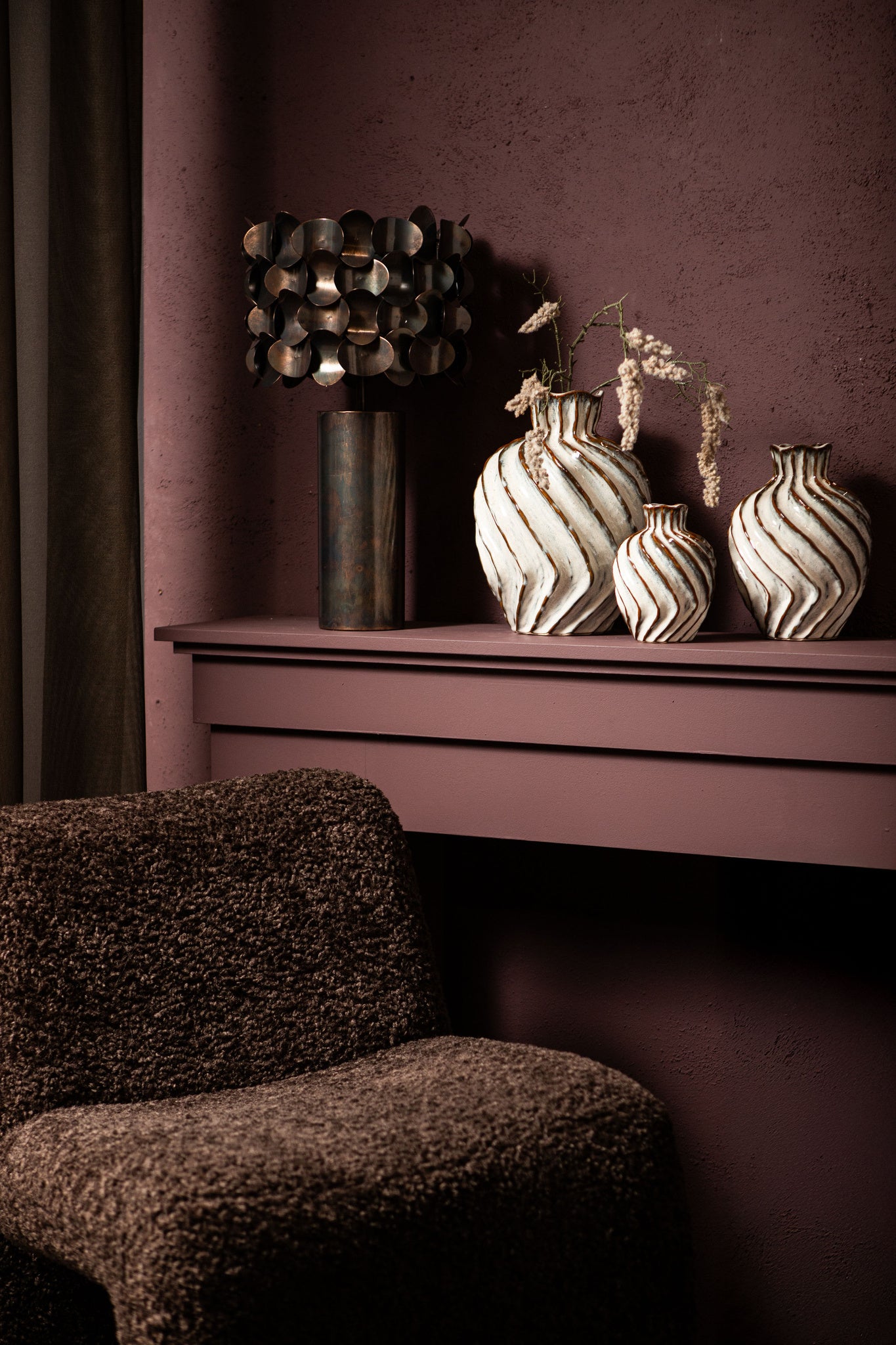 Jaye Lampes de table en fer - Noir