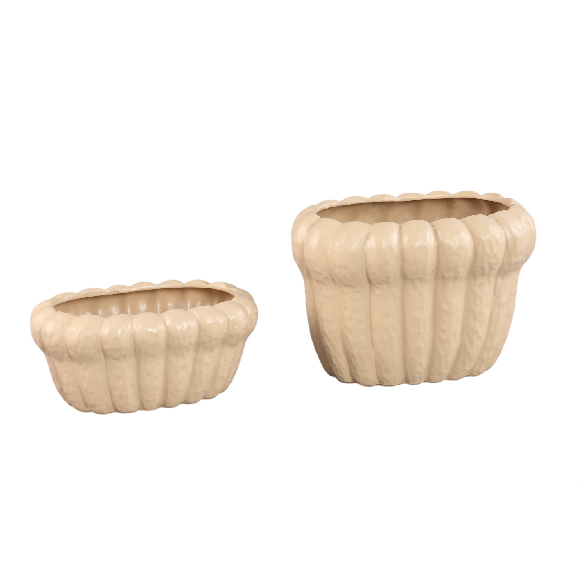 Samaran Pot en céramique - L (29x19x20 cm)