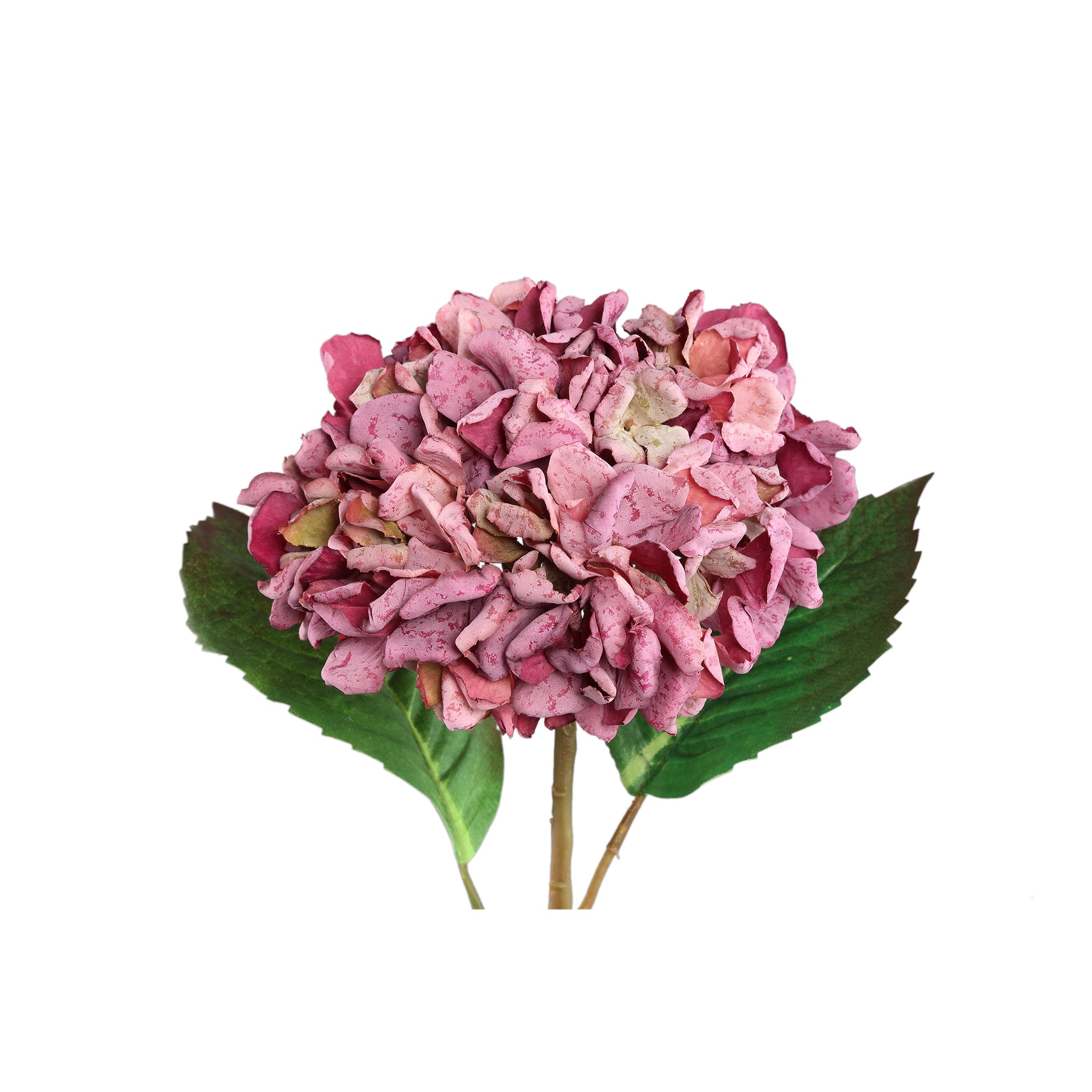 Hydrangea Flower Pink hydrangea stem large Rose — Fleur artificielle — vue 2 | Häus