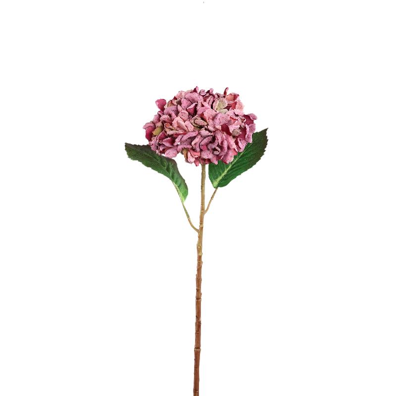 Hydrangea Flower Pink hydrangea stem large Rose — Fleur artificielle — vue 3 | Häus