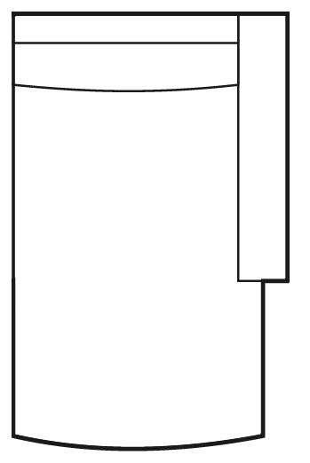 New Block Chaise Longue arm right - Photo 2