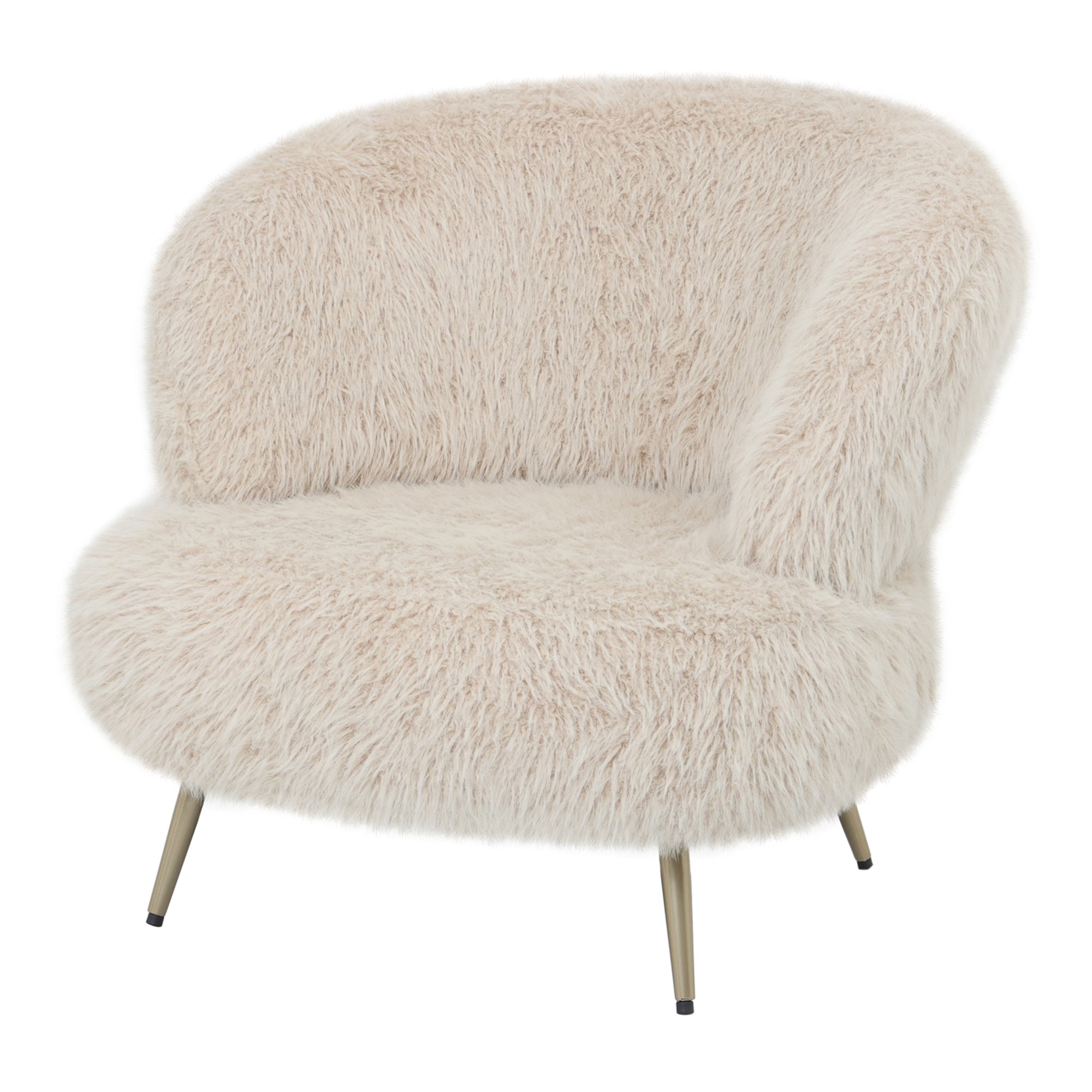 Franklyn Beige fauteuil hair - Photo 5