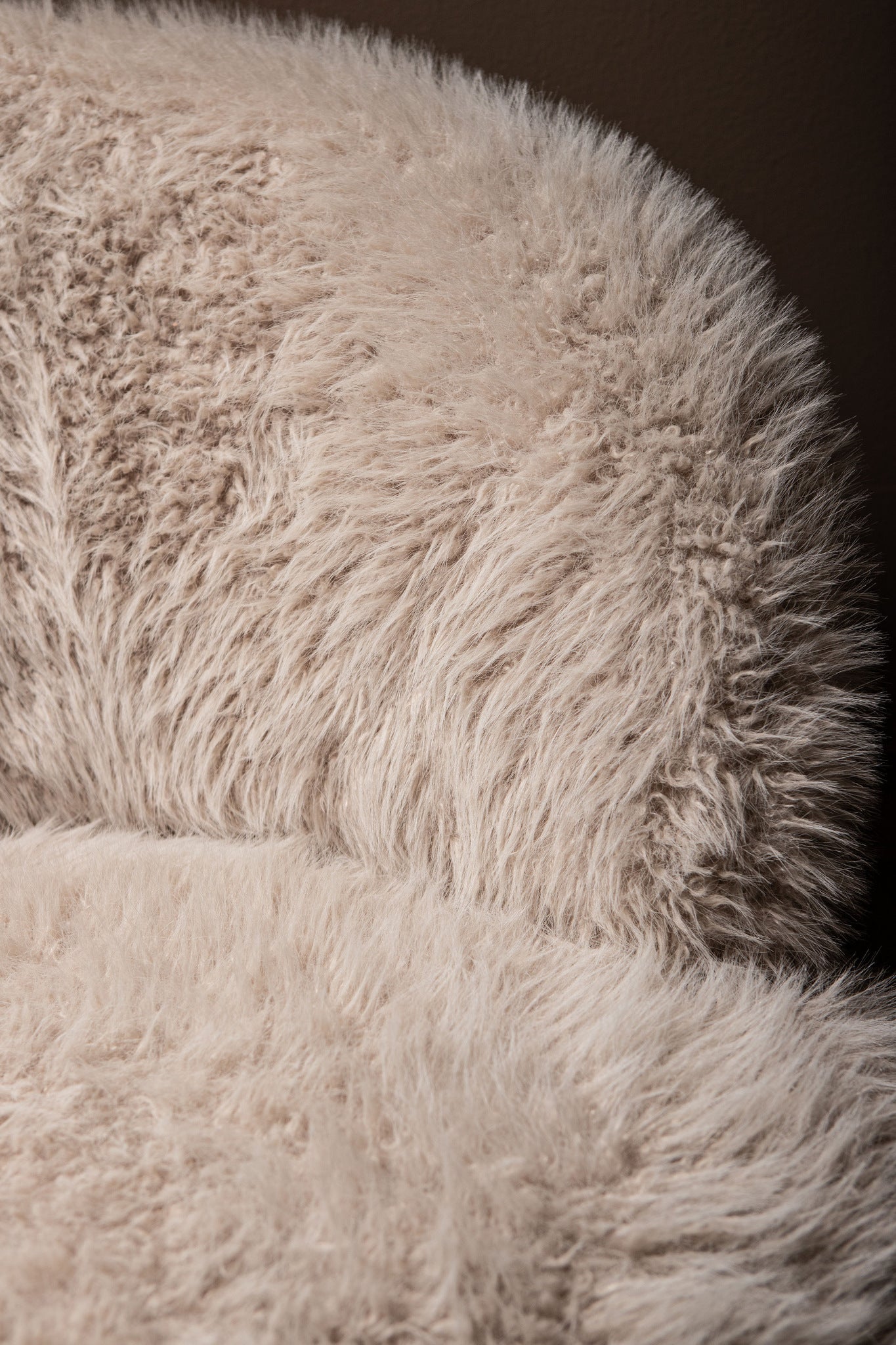Franklyn Beige fauteuil hair - Photo 2