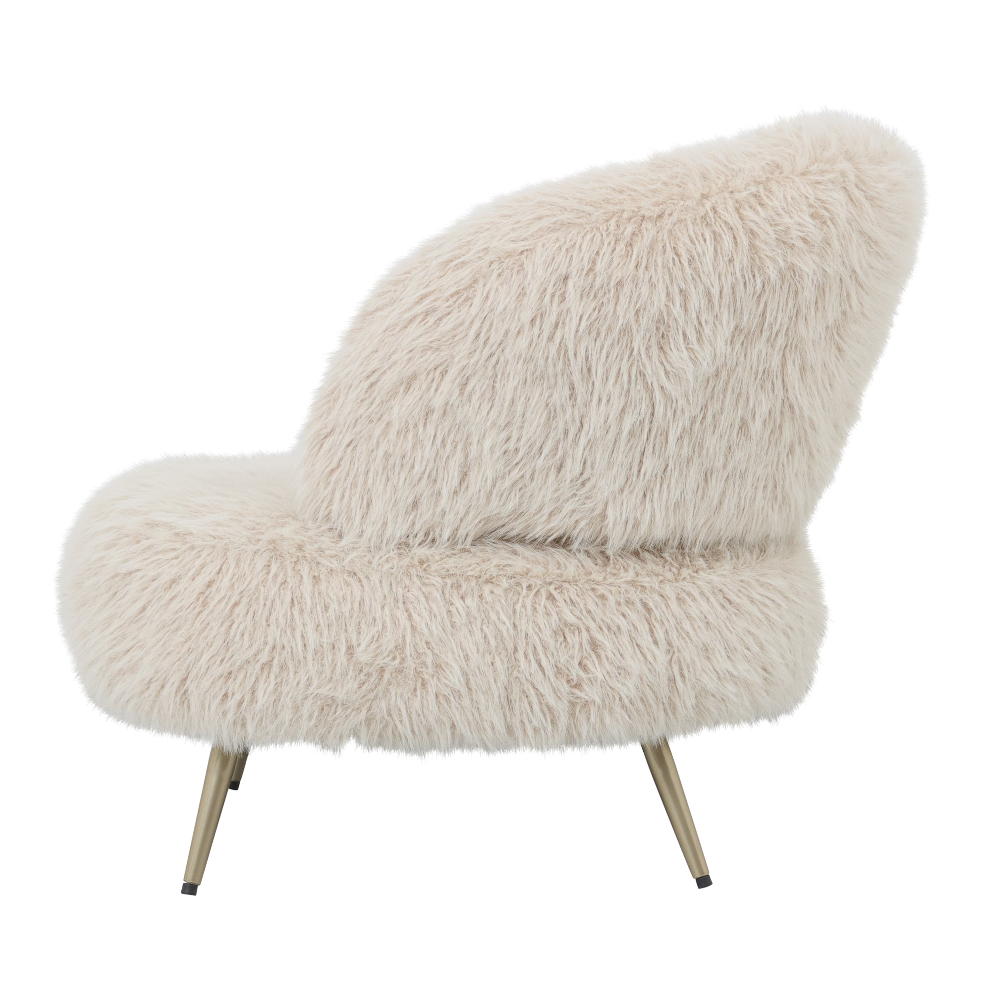 Franklyn Beige fauteuil hair - Photo 4