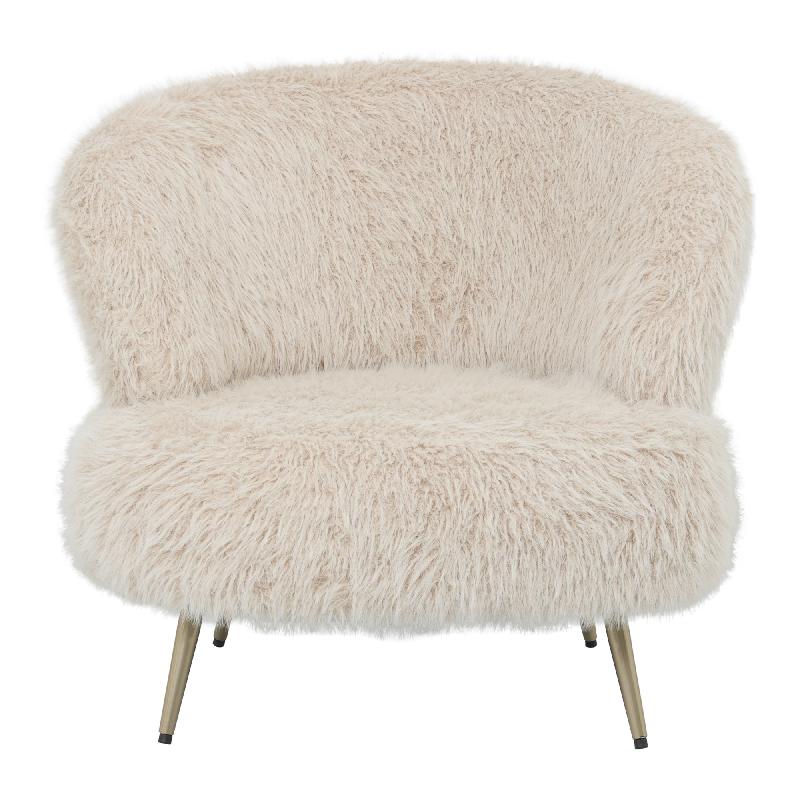 Franklyn Beige fauteuil hair