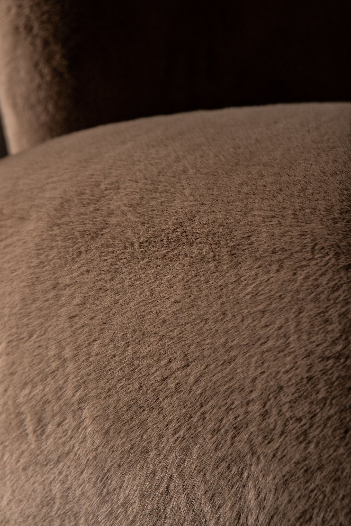 Aphrodite Mocca fauteuil fur - Photo 4