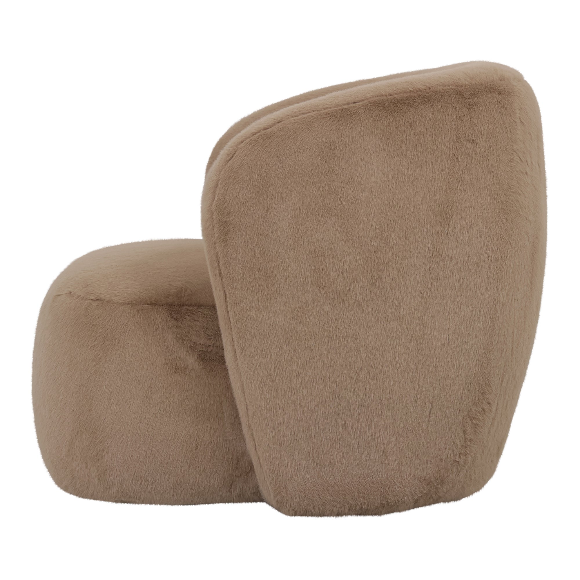 Aphrodite Mocca fauteuil fur - Photo 7