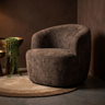 Fauteuil New — Grasa Marron Eden — Fauteuil design premium | Häus