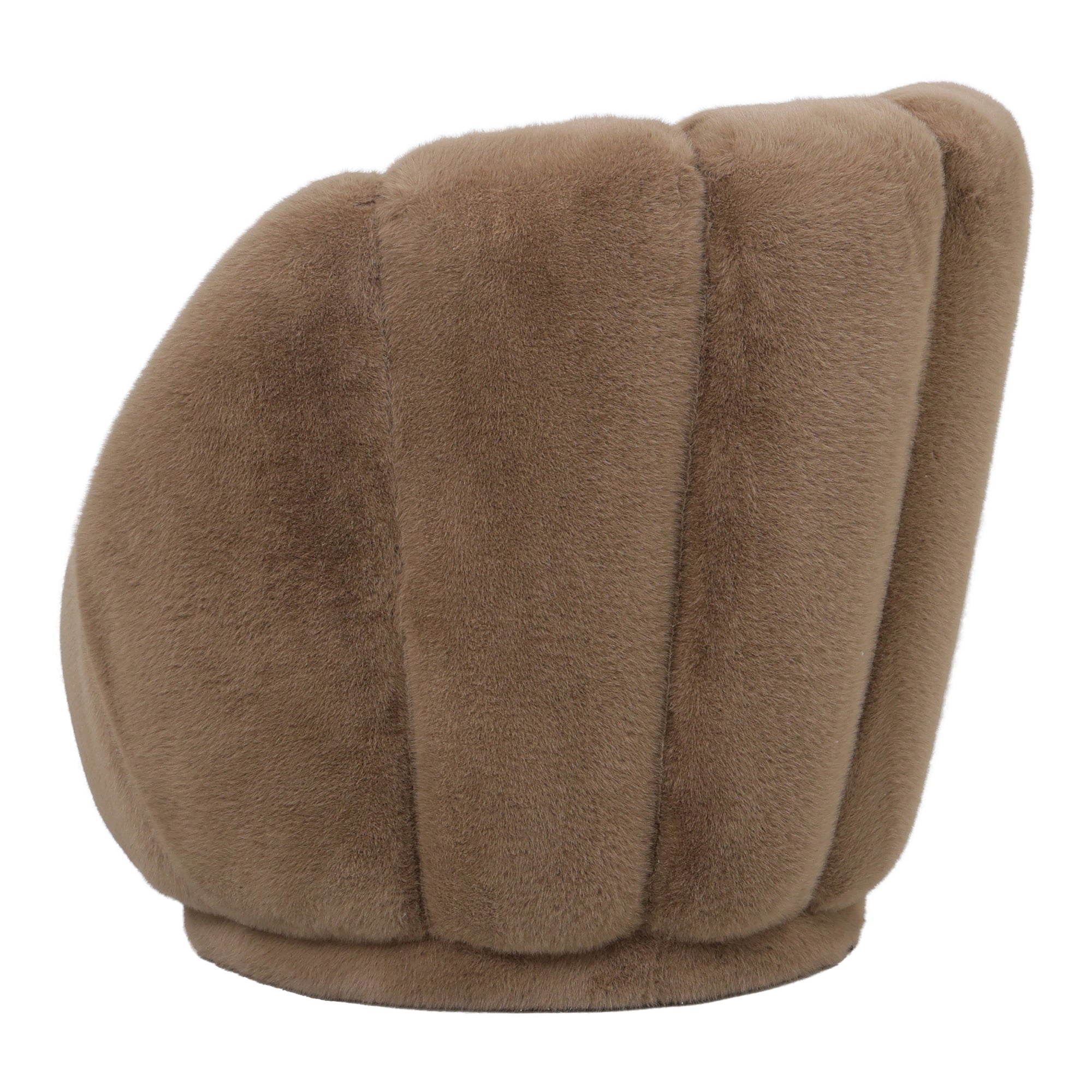 Furia Mocca fauteuil fur - Photo 4