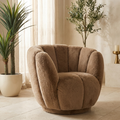 Fauteuil Furia — Moka Fourrure