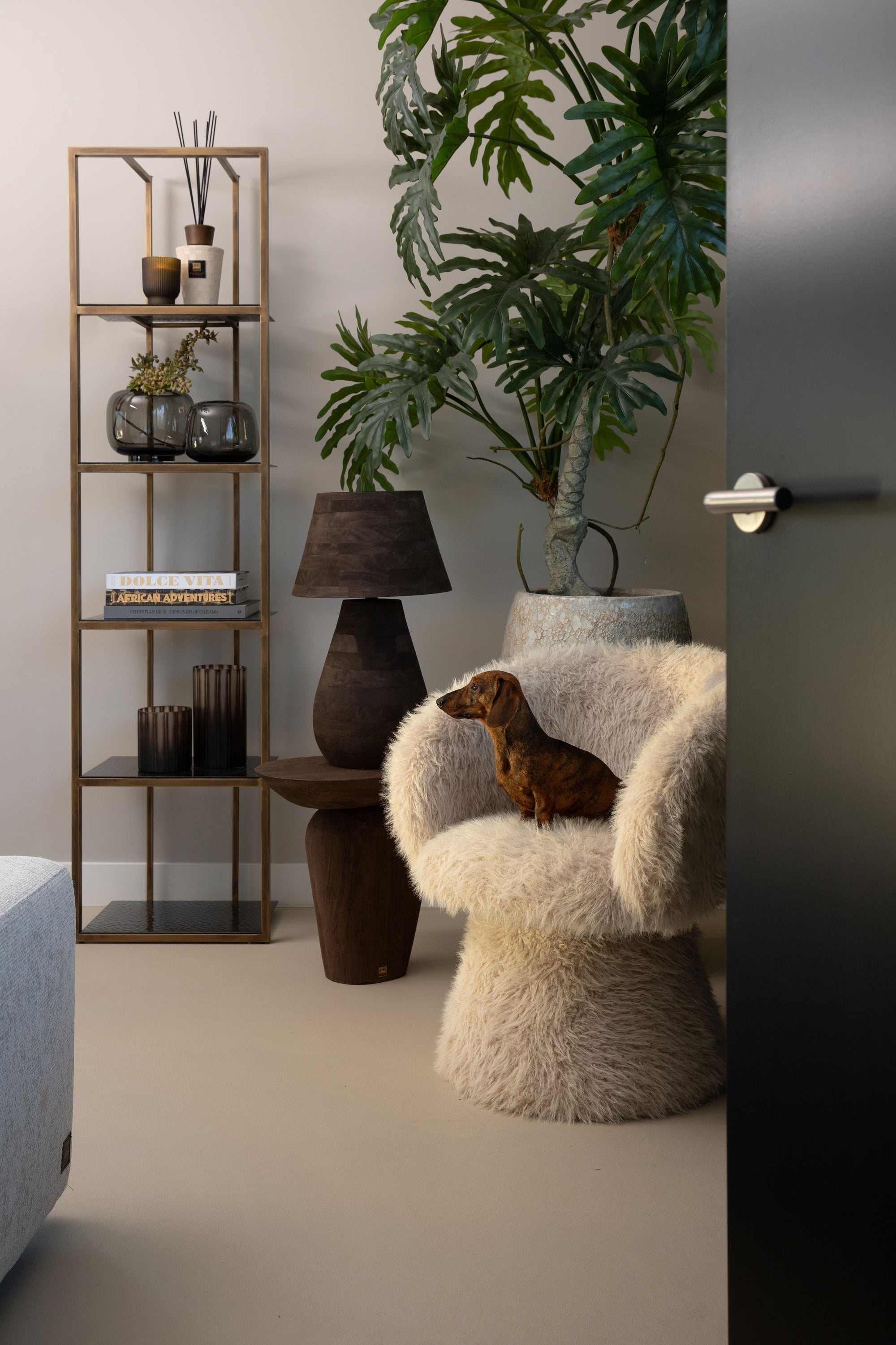 Hermes Beige dining chair/fauteuil hair - Photo 2