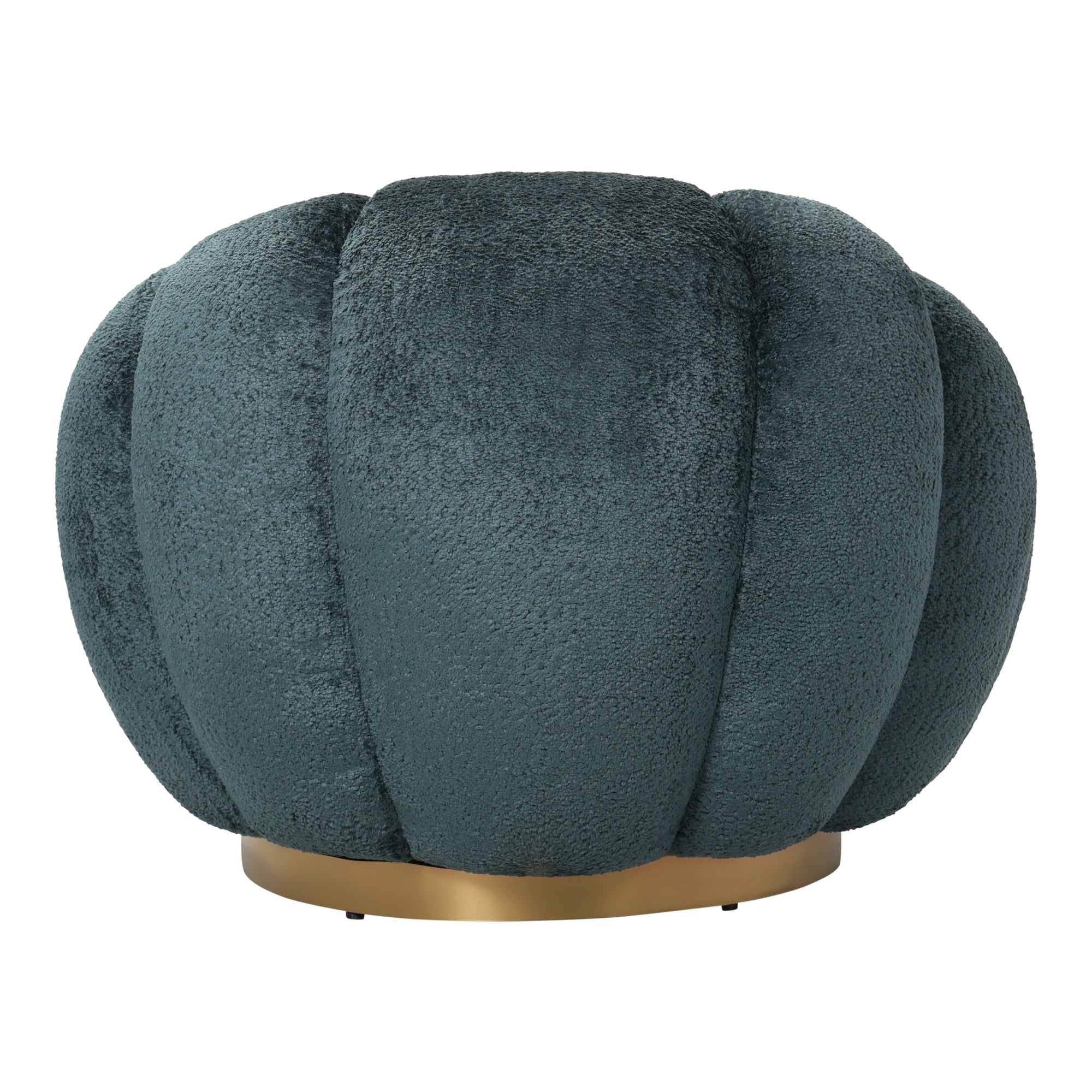 Daisy fauteuil Teal Euphoria 13 gold base - Photo 4