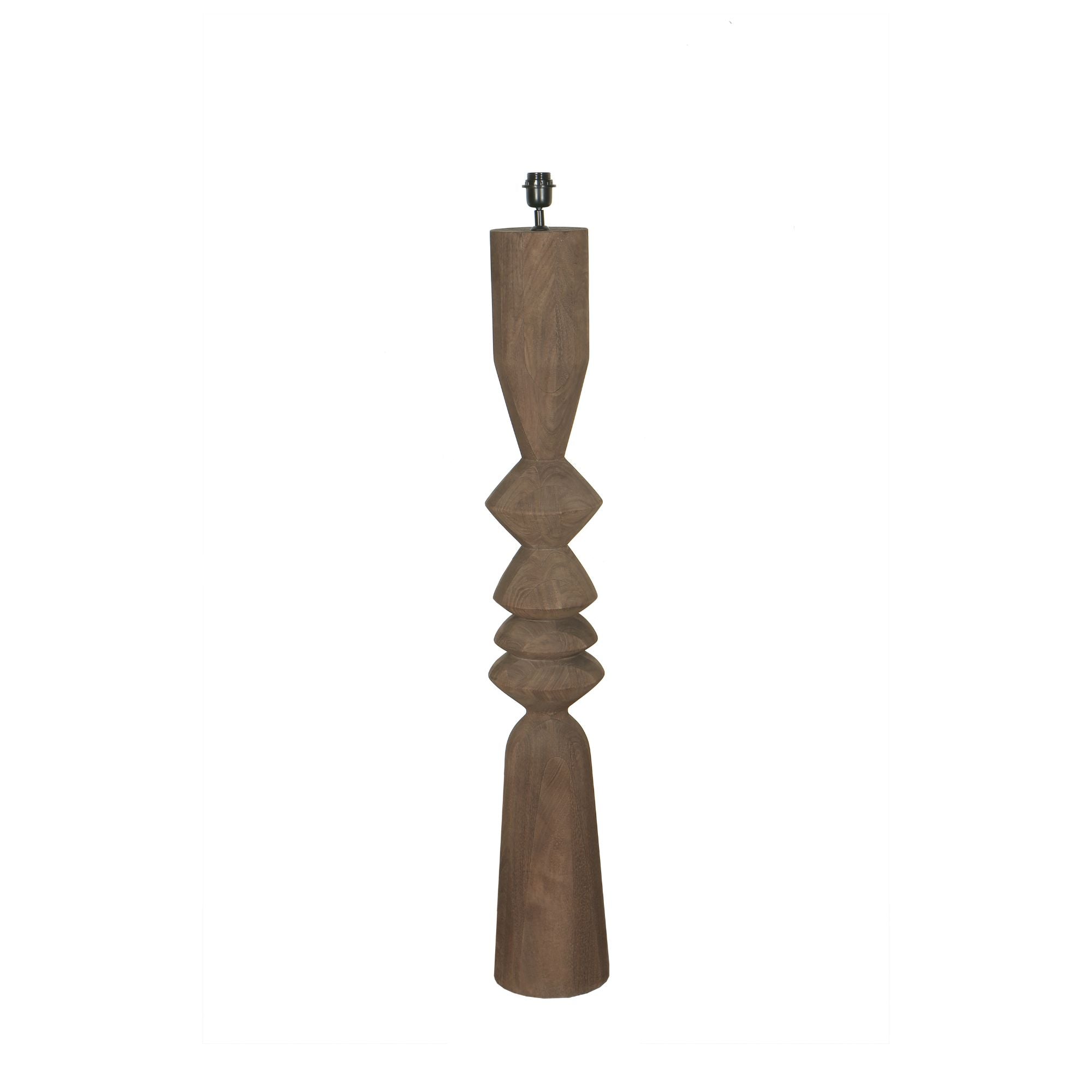 Elaine Lampadaires en bois de manguier - Marron