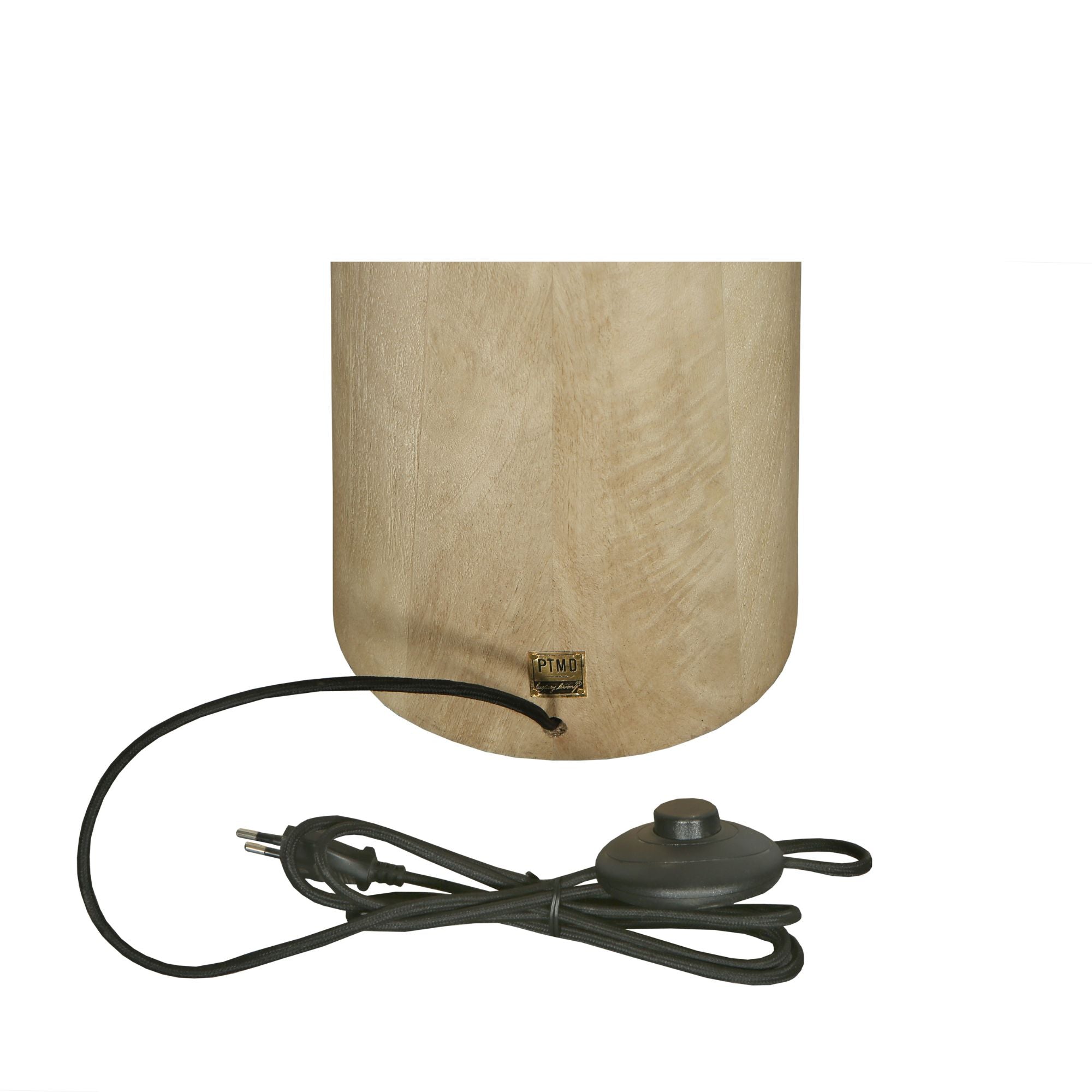 Elaine Lampadaires en bois de manguier - Naturel
