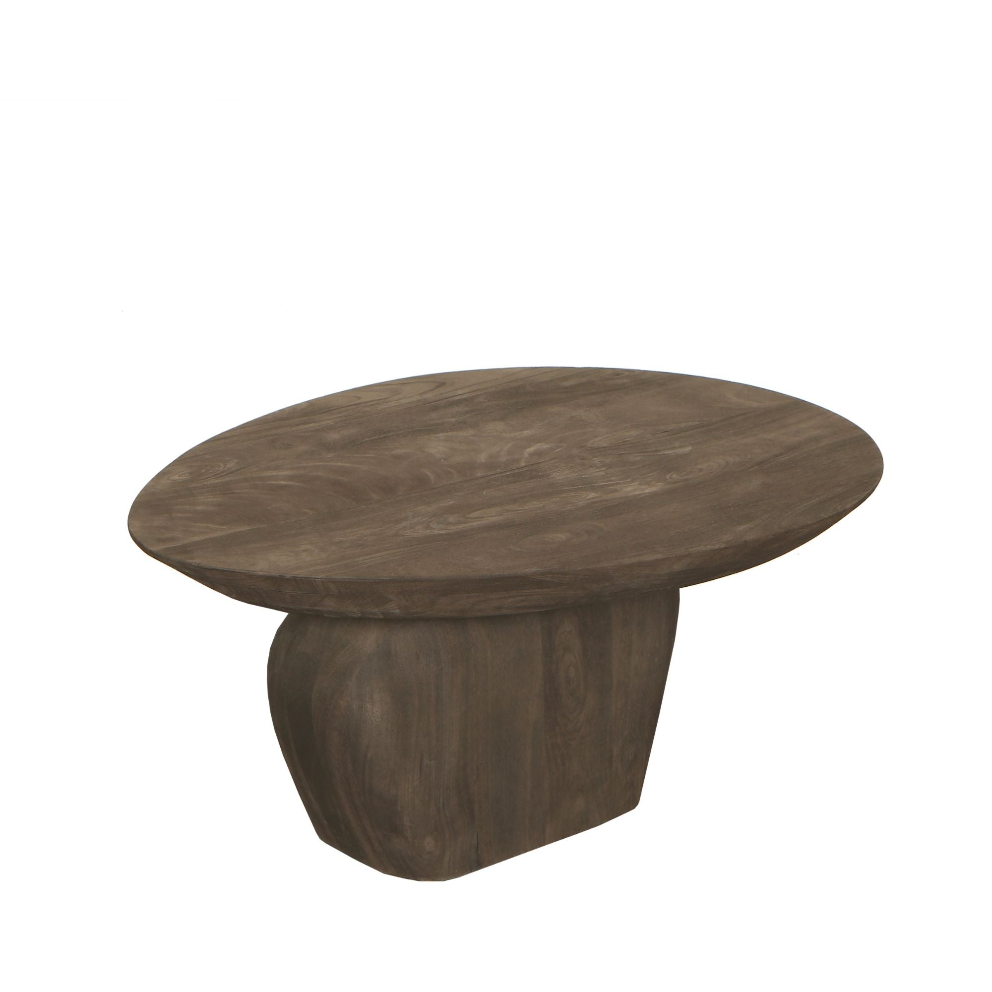 Harshad Brown mango wood coffee table organic - Photo 3