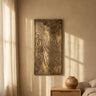 Connolly Oil Green wood rect wall panel S