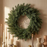 Rosamond Green PVC and PE mix hanging wreath wide