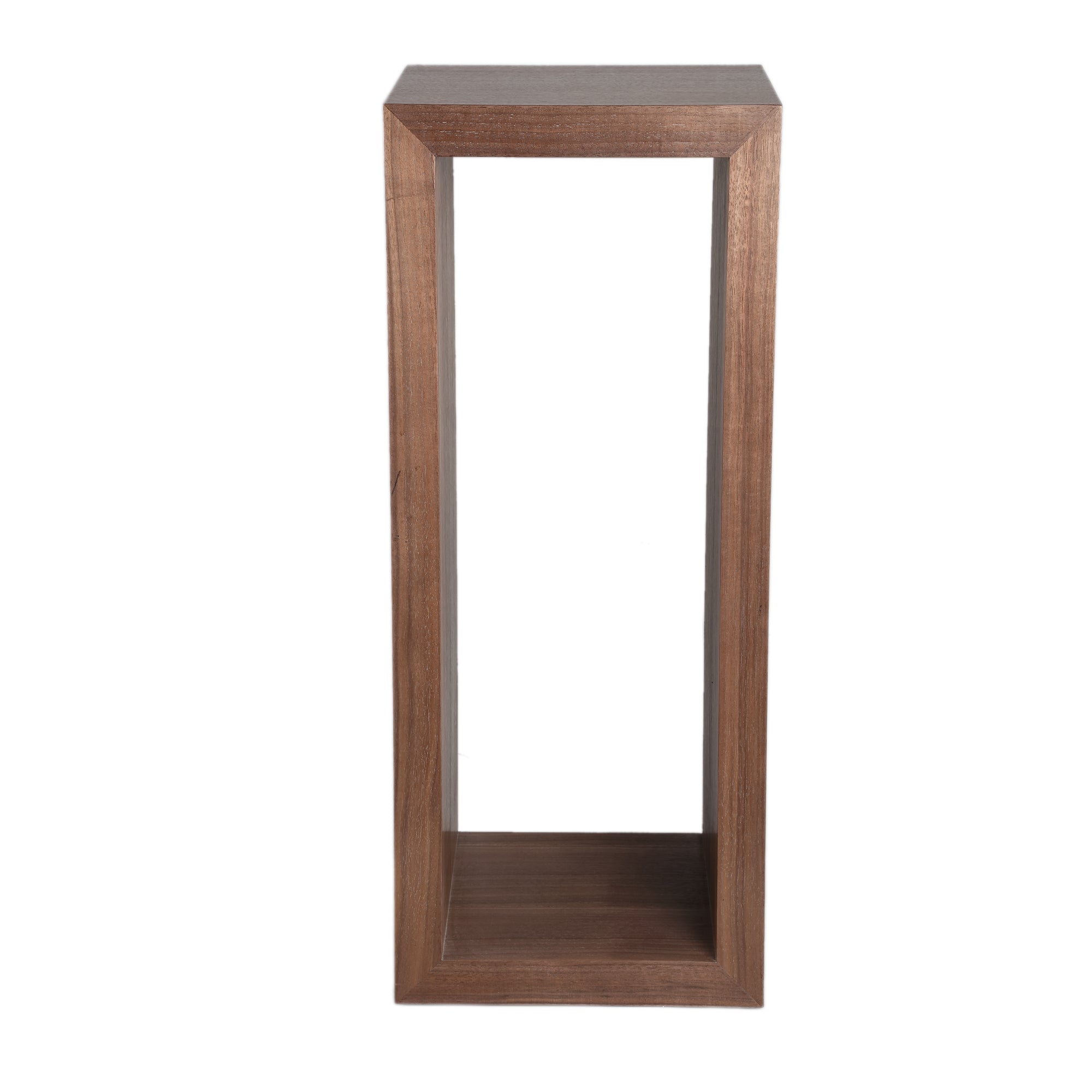 Tiess Natural wooden veneer pedestal open