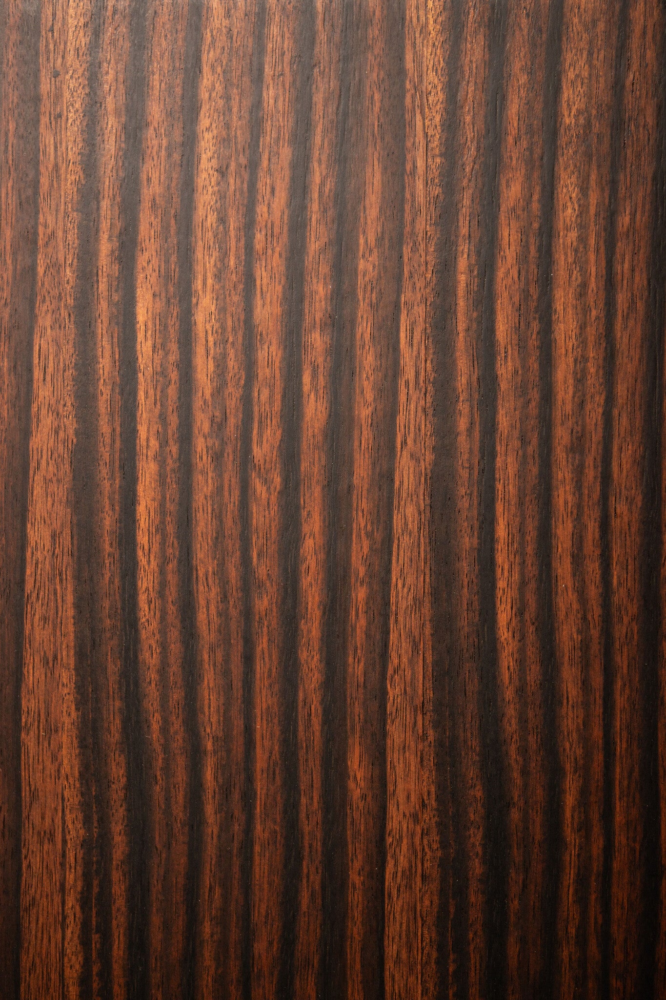 Tiess Brown wooden veneer pedestal set of 2