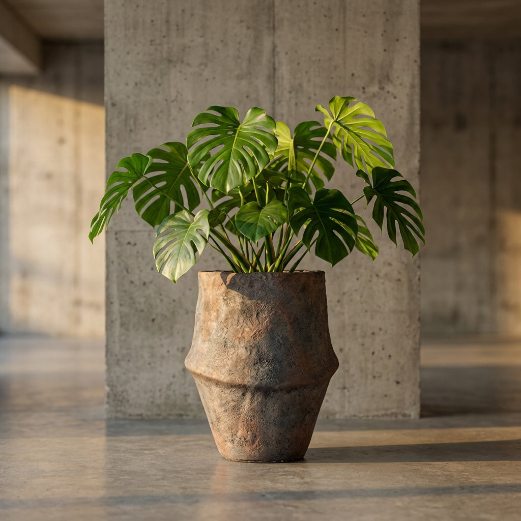 Javay Pot en ciment - XL (30x30x38 cm)