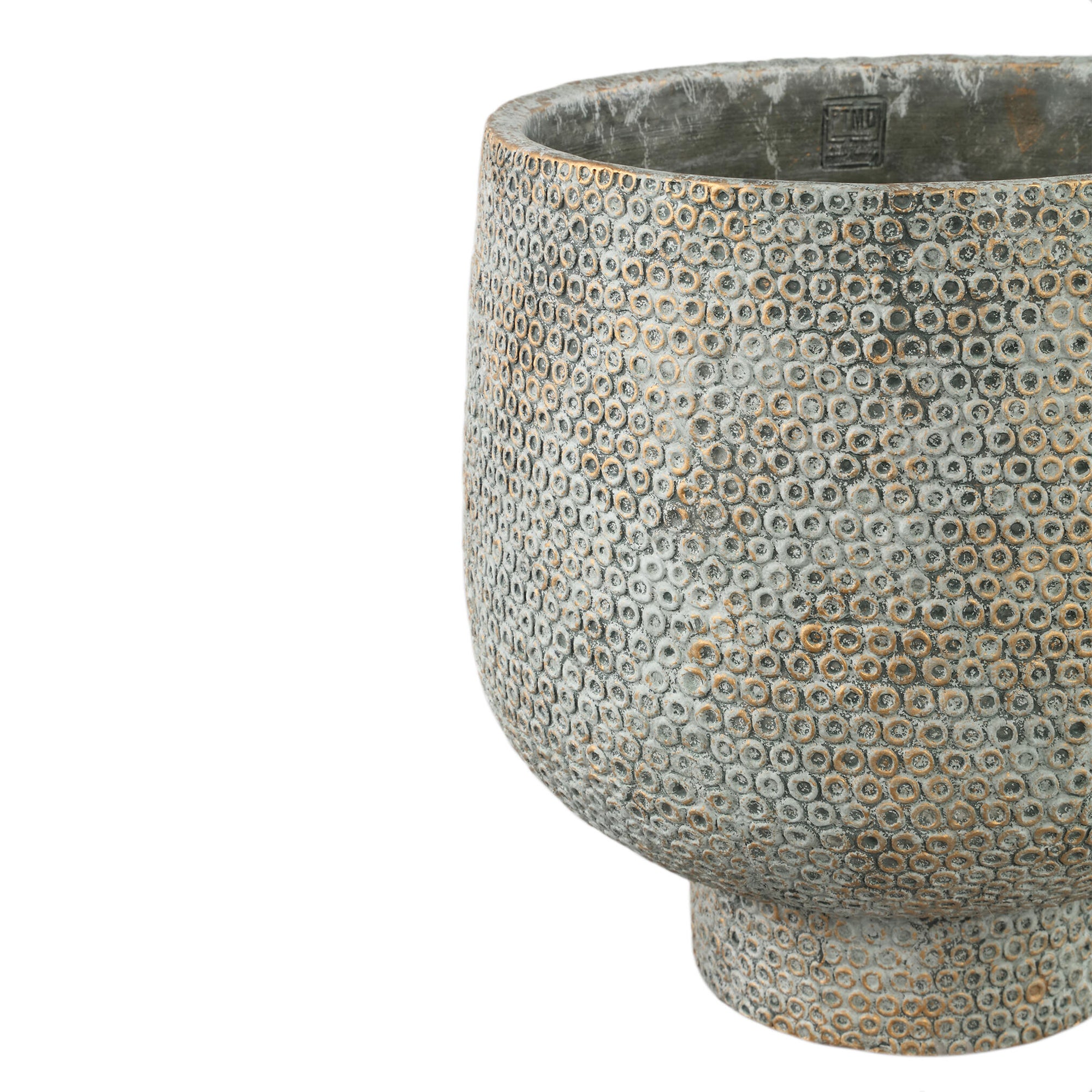 Laim Pot en ciment - Gris