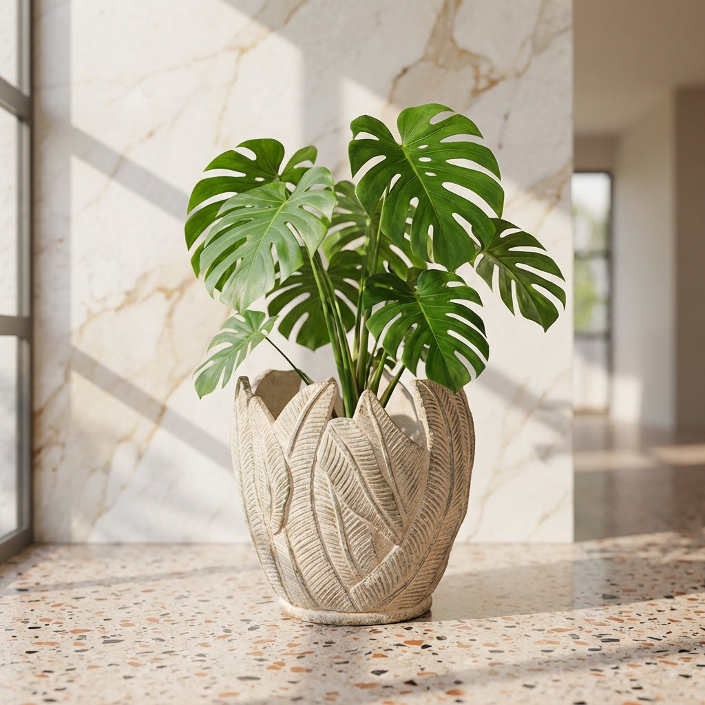 Noami Pot en ciment - XL (30x30x30 cm)