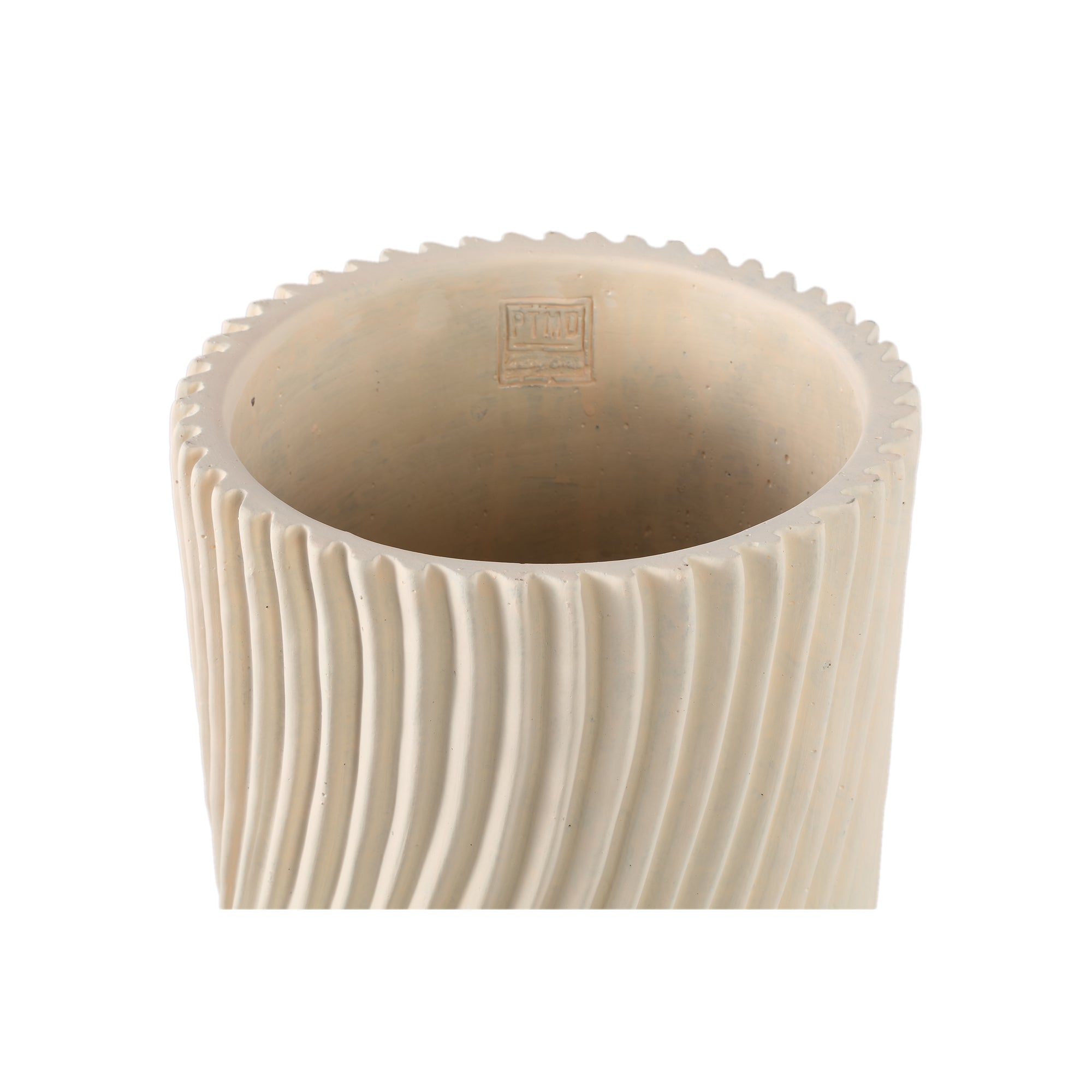 Lianna Pot en ciment - Cream