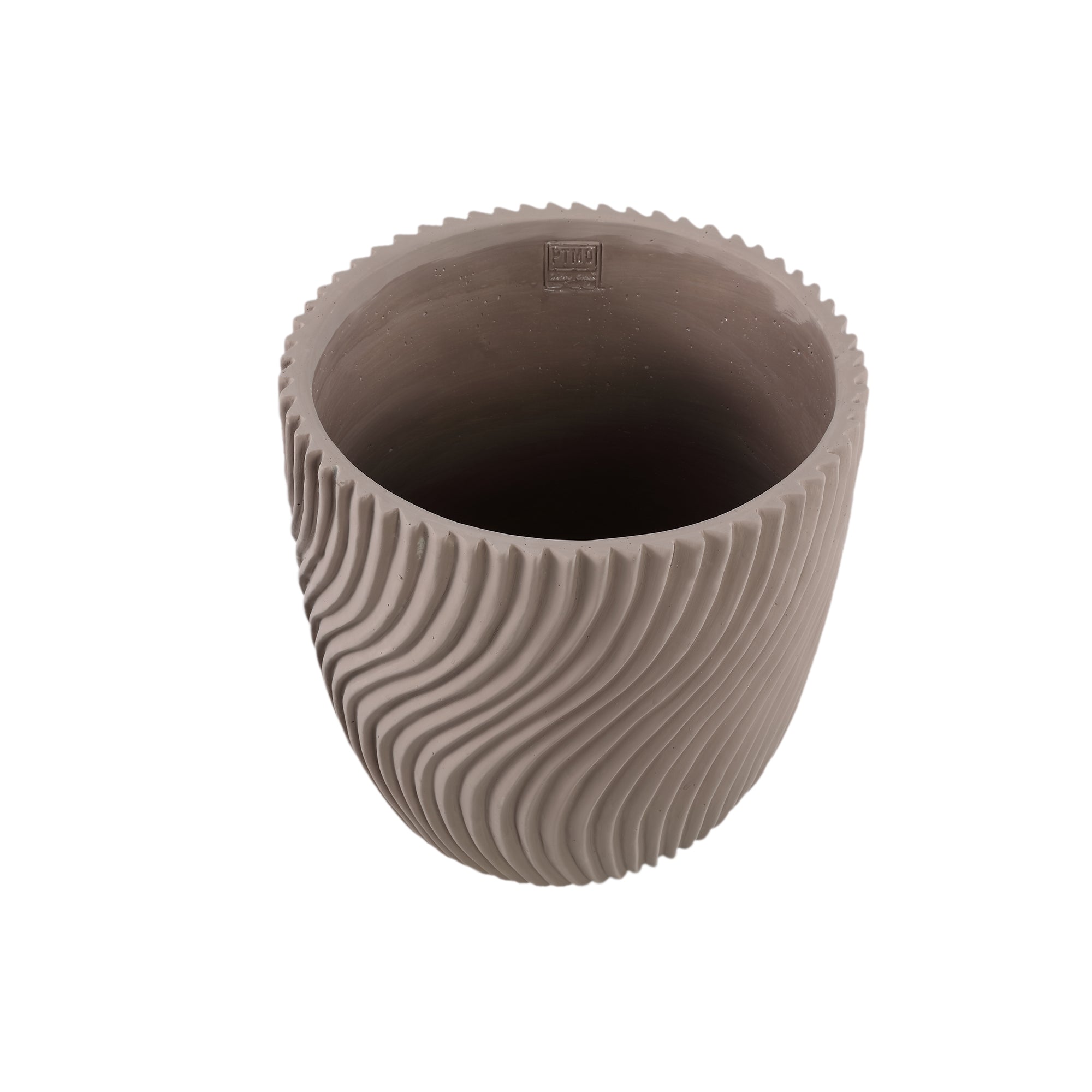 Lianna Pot en ciment - Beige