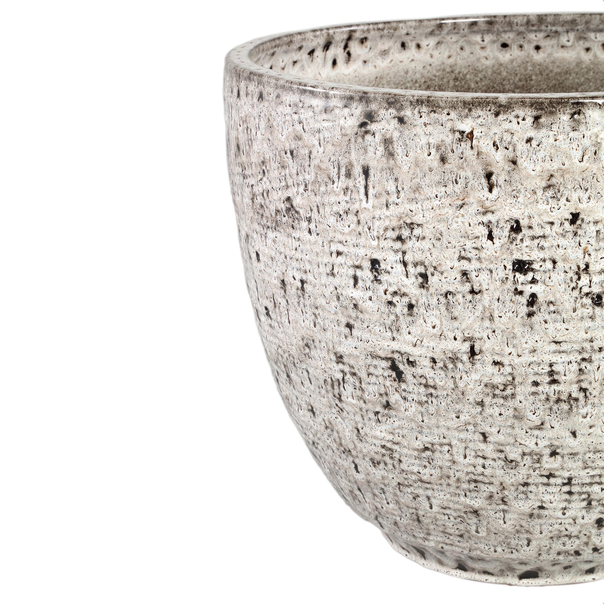 Elana Pot en céramique - Blanc