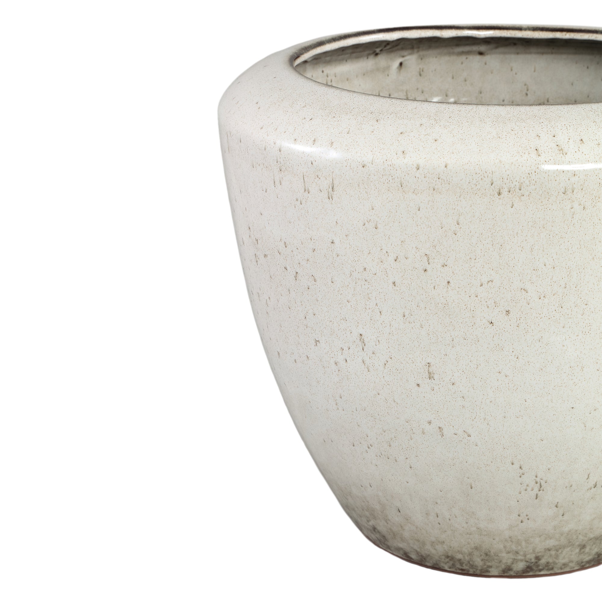 Kyleigh Pot en céramique - Beige