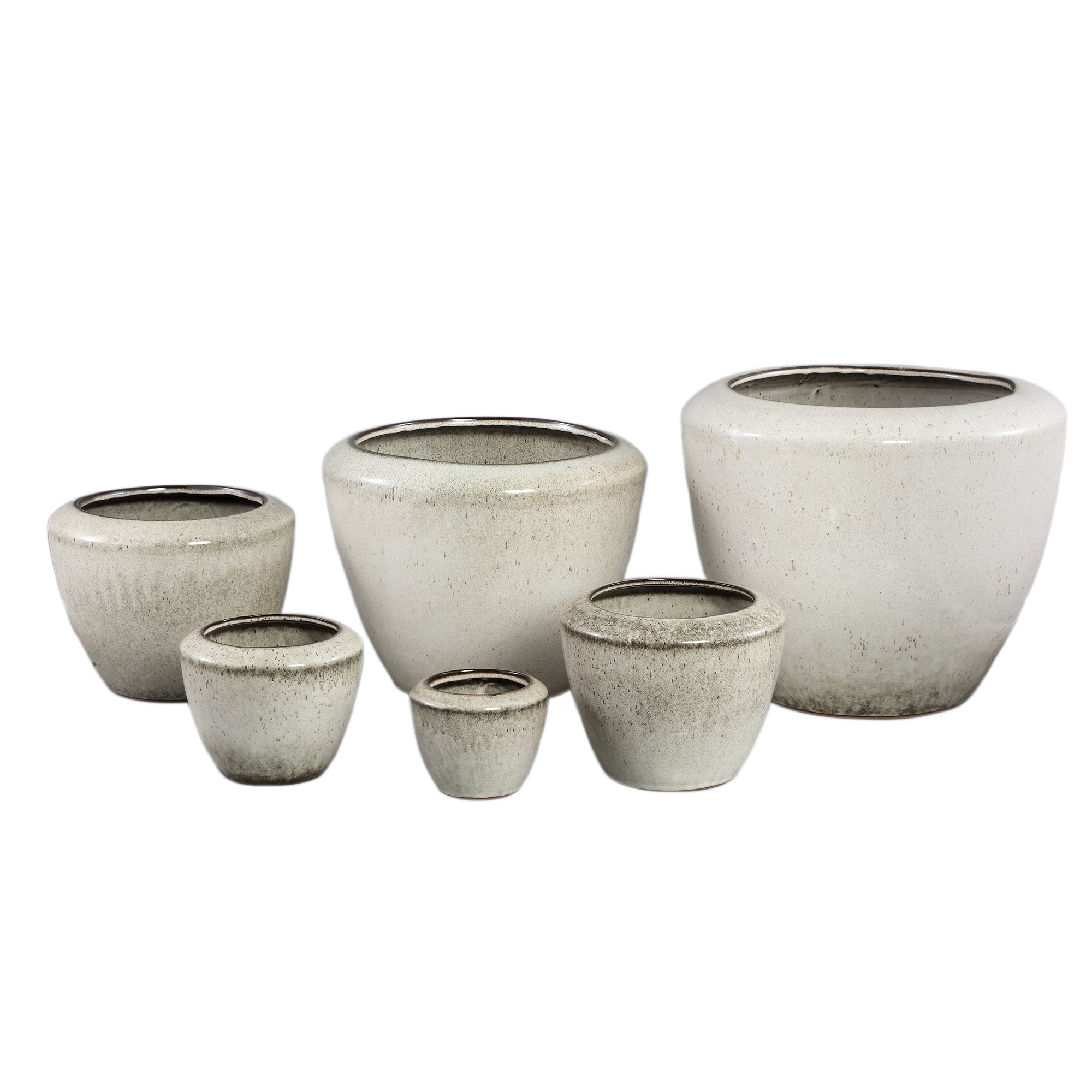 Kyleigh Pot en céramique - Beige