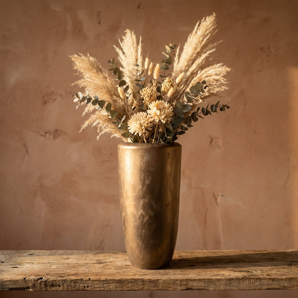 Kyleigh Pot en céramique - Bronze