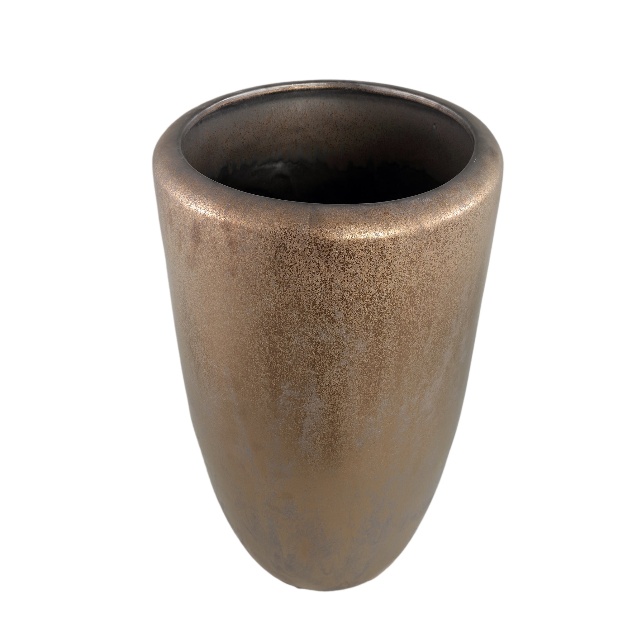Kyleigh Pot en céramique - Bronze