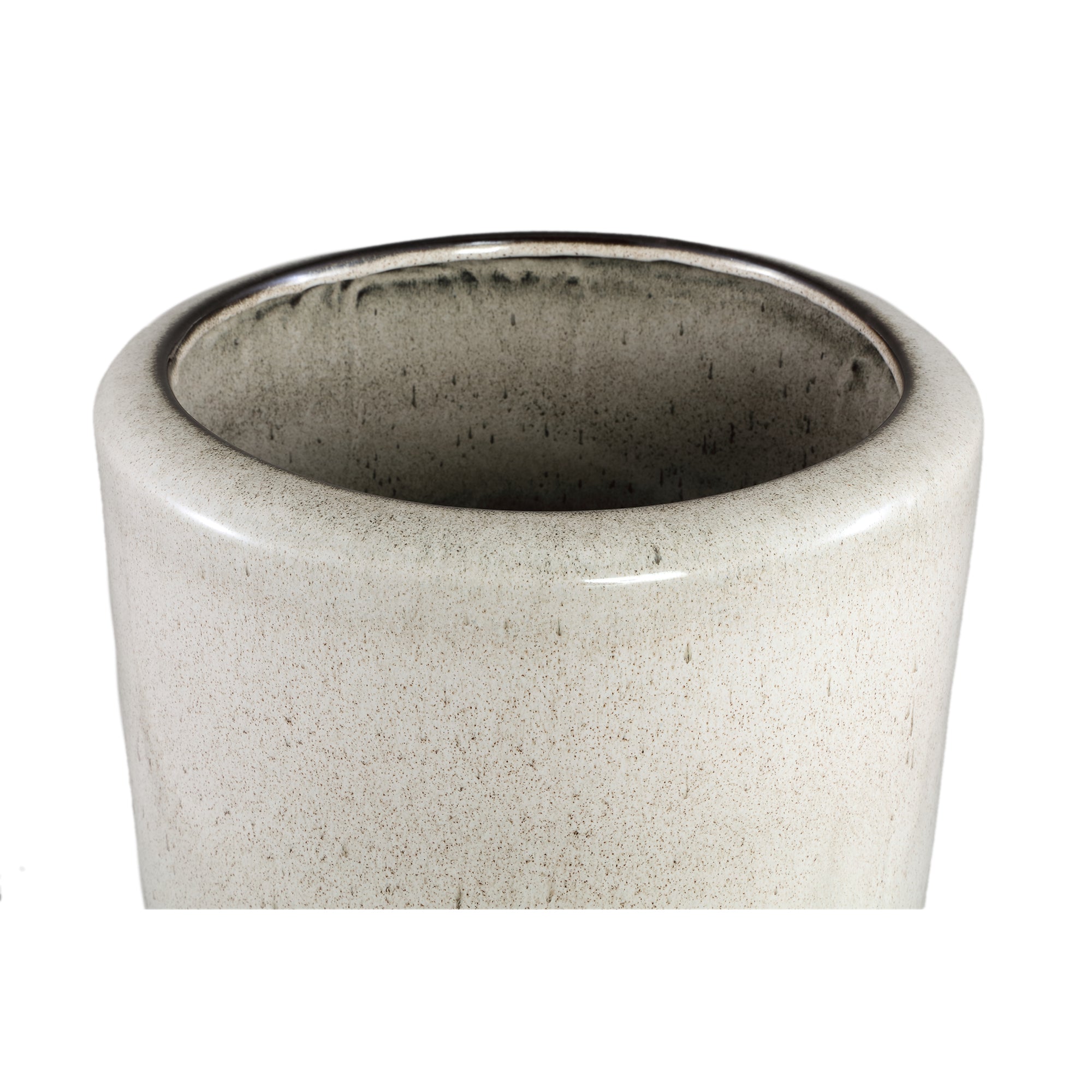 Kyleigh Pot en céramique - Beige