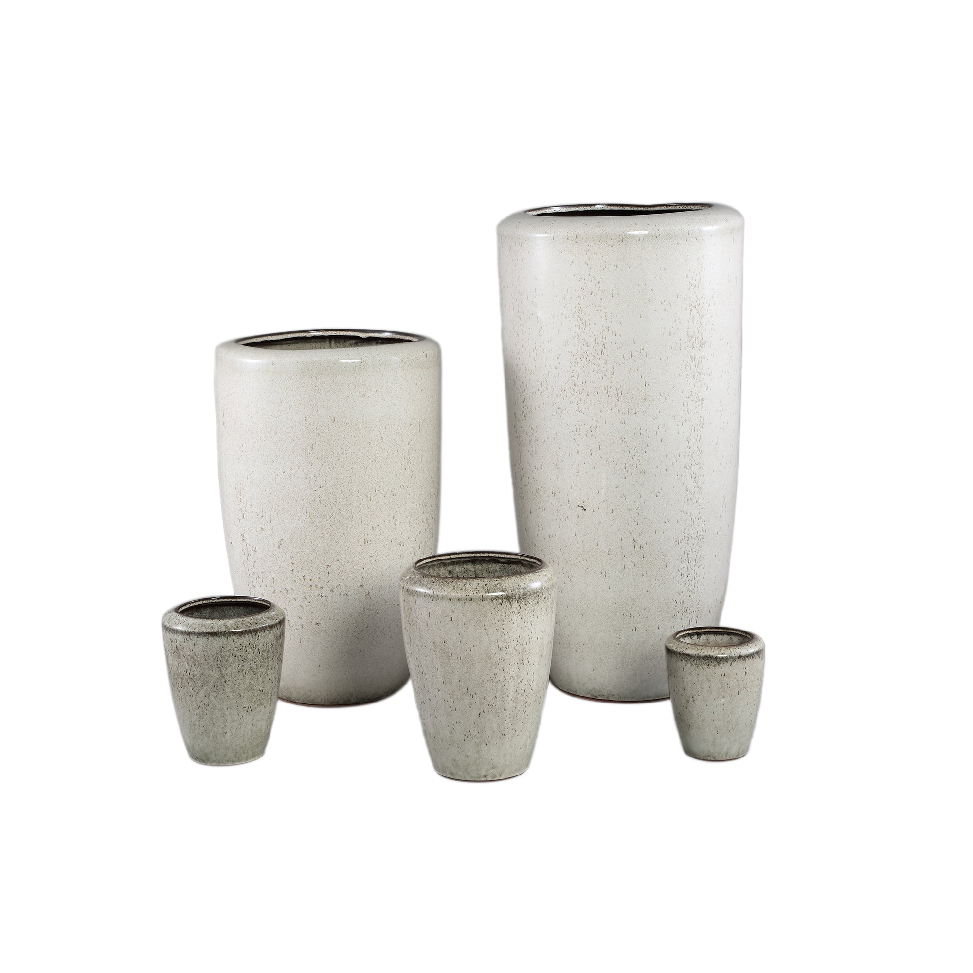 Kyleigh Pot en céramique - Beige