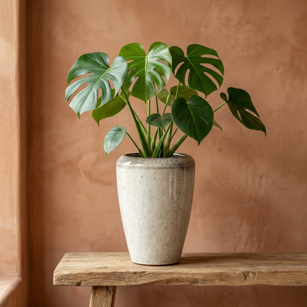 Kyleigh Pot en céramique - Beige