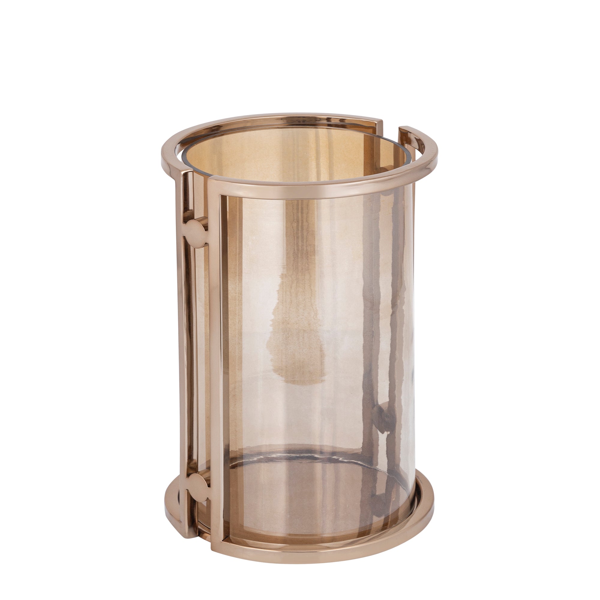 Jarie Bougeoirs en verre — Browngold Stainless Stormlight - Marron