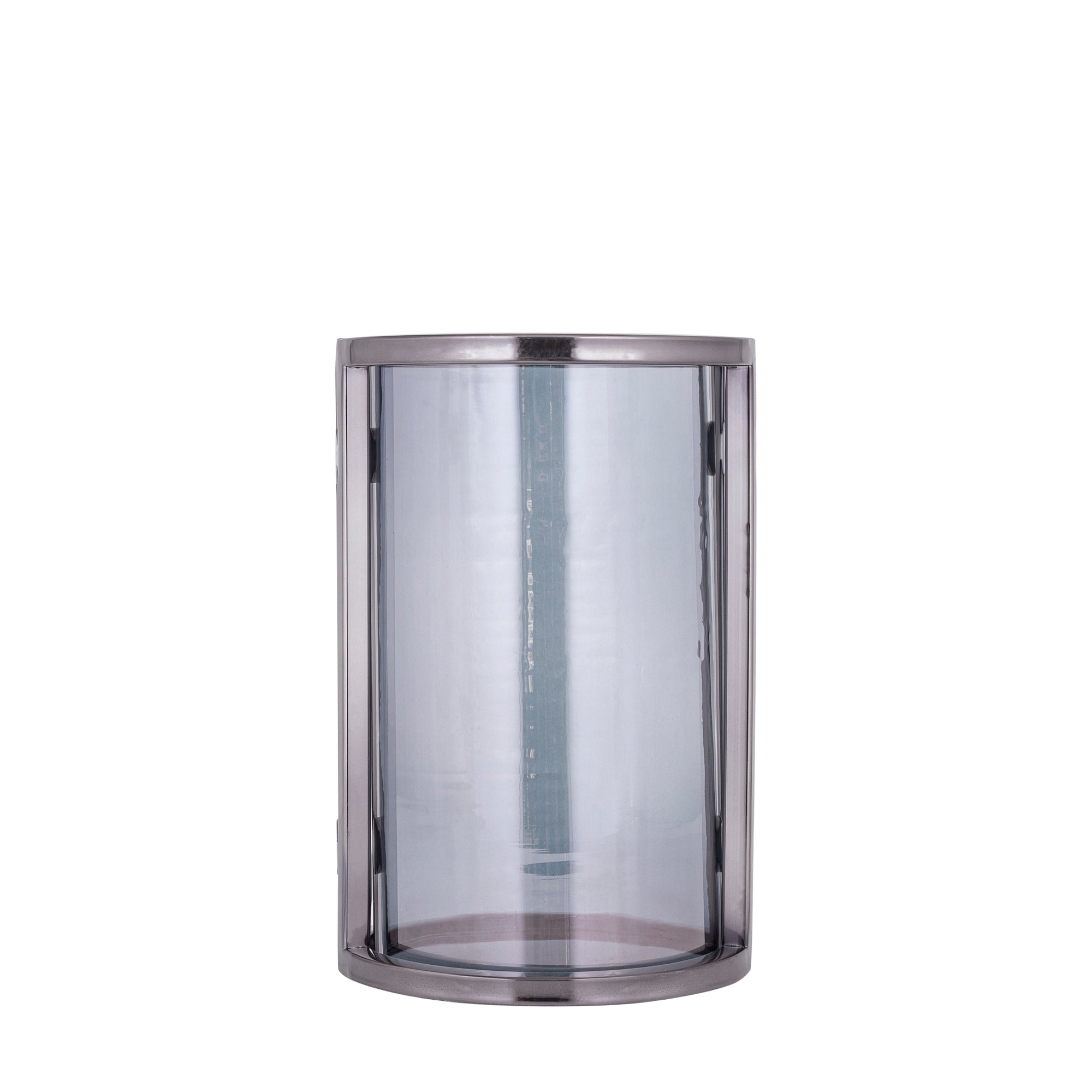 Jarie Bougeoirs en verre — Gunmetal Stainless Stormlight - Noir