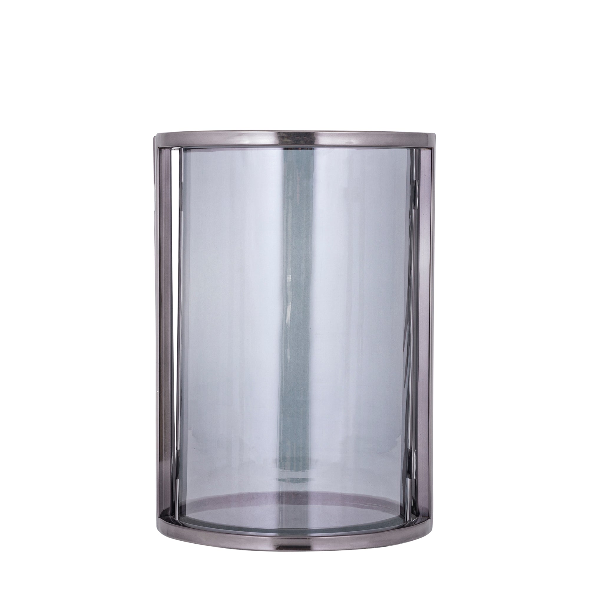 Jarie Bougeoirs en verre — Gunmetal Stainless Stormlight - Noir